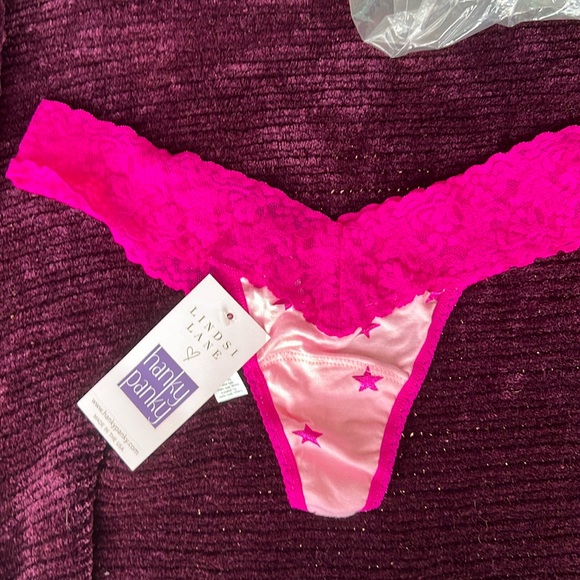 Hanky Panky Other - Hanky Panky thong with metallic stars